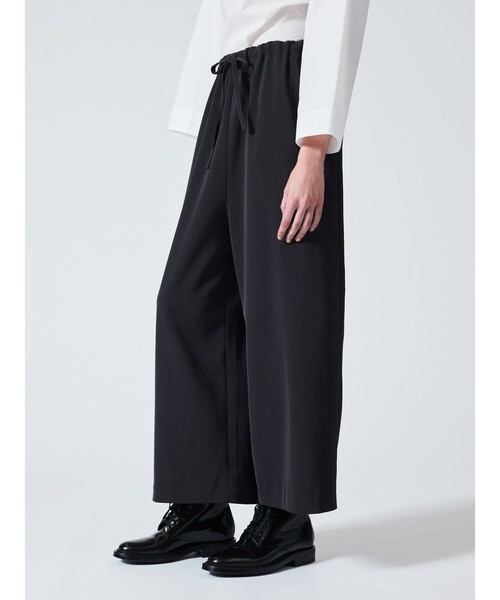 mizuiroind（ミズイロインド）の「mizuiro ind ワイドイージーパンツ（その他パンツ・レディース・ネイビー/グレー/ブラック/チャコールグレー・2）」の12枚目の写真