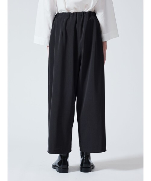 mizuiroind（ミズイロインド）の「mizuiro ind ワイドイージーパンツ（その他パンツ・レディース・ネイビー/グレー/ブラック/チャコールグレー・2）」の10枚目の写真