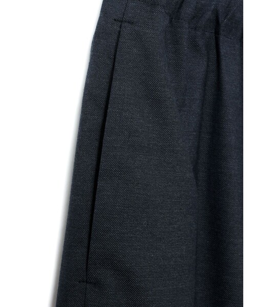 mizuiroind（ミズイロインド）の「mizuiro ind ワイドイージーパンツ（その他パンツ・レディース・ネイビー/グレー/ブラック/チャコールグレー・2）」の7枚目の写真