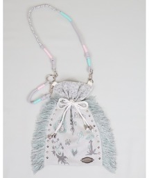 rurumu: | rurumu:/ルルムウ/adjustable strap jacquard pochette(ショルダーバッグ)