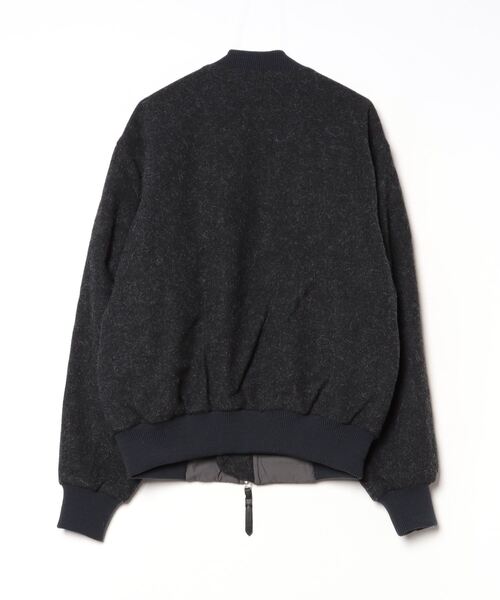 POLYPLOID（ポリプロイド）の「POLYPLOID / ポリプロイド : FLIGHT JACKET B : B-1-003-001[COR]（ミリタリージャケット・メンズ・グレー系その他・3）」の2枚目の写真