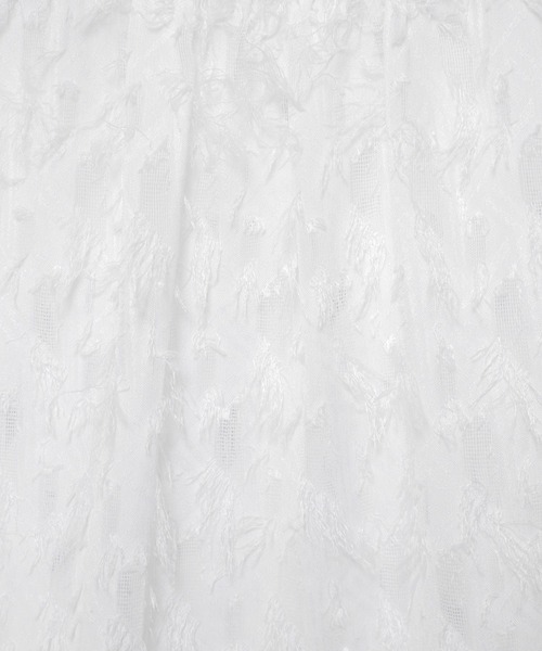 LEPSIM（レプシィム）の「【入卒式／セレモニー】ジャガード袖ボリュームブラウス　207878（シャツ/ブラウス・レディース・オフホワイト/ブラック・FREE）」の10枚目の写真