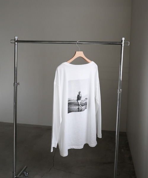 select MOCA by son(セレクトモカバイソン)の「アソートバックプリントロングTシャツ(Tシャツ/カットソー・レディース・ホワイト系その他3/グレー系その他3/グレー系その他2/ブラック系その他3/ホワイト系その他2/ブラック系その他2/グレー系その他/ブラック系その他/ホワイト系その他/ホワイト系その他4・FREE)」の21枚目の写真