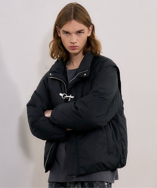 ジャケット・アウター PA DOWN JACKET & CARGO BALLOON BLACK TIGHTBOOTH ⁡ PA DOWN JACKET ⁡ PA CARGO BALLOON PANTS ⁡ SAGE 163cm