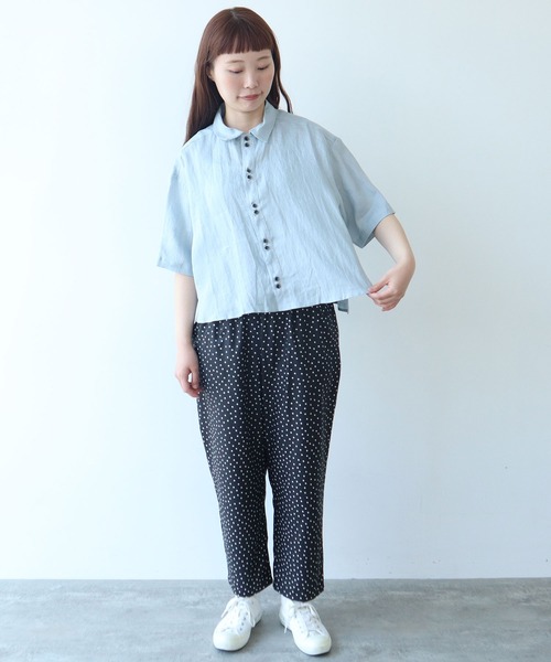 bulldesavon 60sフレンチリネンboyshirt(値札付き) bulldesavon 60sフレンチリネンboyshirt(値札付き) - メルカリ