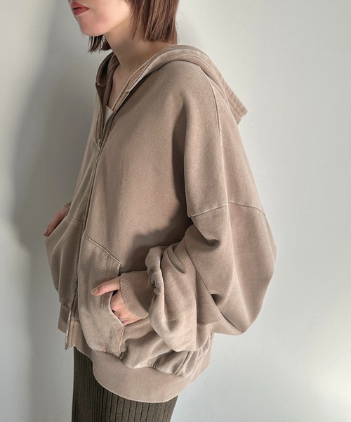 スノーパウダー加工パーカー【ZOZOTOWN限定アイテム