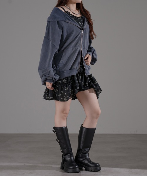 スノーパウダー加工パーカー【ZOZOTOWN限定アイテム