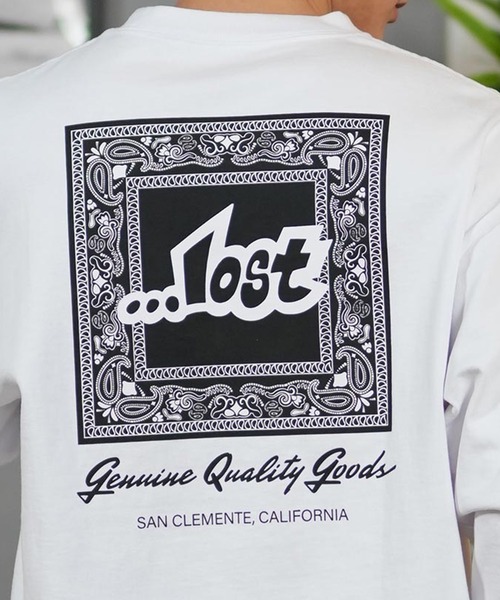 【ムラサキスポーツ限定】 lost/ロスト ロンTee/長袖Tシャツ バックプリント オーバーサイズ ユニセックス L25S2201(Tシャツ/カットソー)|lost(ロスト) 【ムラサキスポーツ限定】 lost/ロスト ロンTee/長袖Tシャツ バックプリント オーバーサイズ ユニセックス L25S2201(Tシャツ/カットソー)|lost(ロスト)