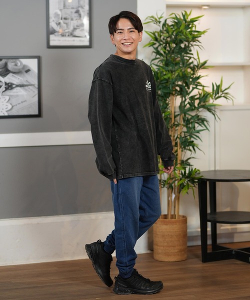 【ムラサキスポーツ限定】 lost/ロスト ロンTee/長袖Tシャツ バックプリント オーバーサイズ ユニセックス L25S2201(Tシャツ/カットソー)|lost(ロスト) 【ムラサキスポーツ限定】 lost/ロスト ロンTee/長袖Tシャツ バックプリント オーバーサイズ ユニセックス L25S2201(Tシャツ/カットソー)|lost(ロスト)