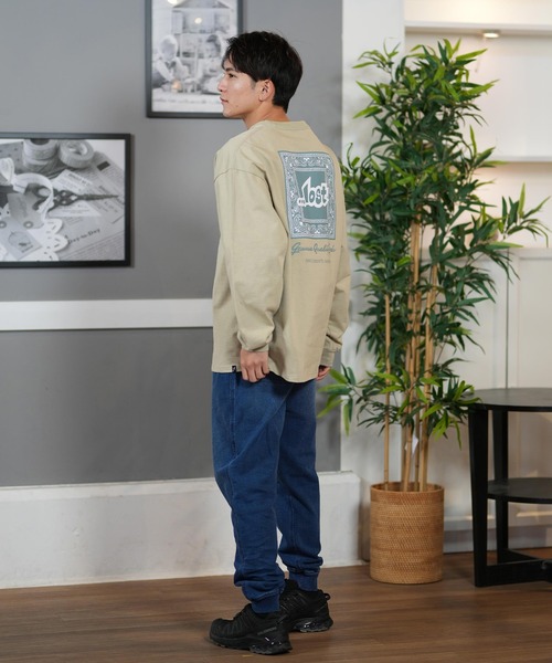【ムラサキスポーツ限定】 lost/ロスト ロンTee/長袖Tシャツ バックプリント オーバーサイズ ユニセックス L25S2201(Tシャツ/カットソー)|lost(ロスト) 【ムラサキスポーツ限定】 lost/ロスト ロンTee/長袖Tシャツ バックプリント オーバーサイズ ユニセックス L25S2201(Tシャツ/カットソー)|lost(ロスト)