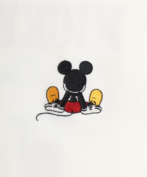 セール】Disney/ディズニー ミッキー オーバーサイズ ワンポイント刺繍