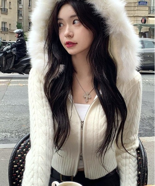 Me roir フロントファージャガードOP ショート丈ニットボレロ ショート丈ニットボレロ - Me roir(ミーロワール)のカーデ