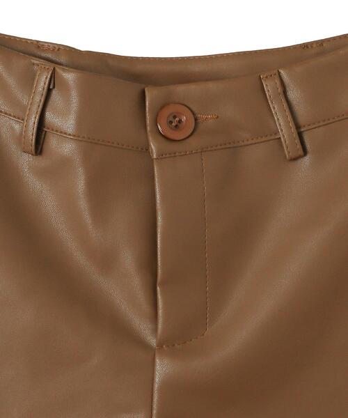 dispark（ディスパーク）の「DISPARK/PUボアショートパンツ（その他パンツ・レディース・ブラック/ブラウン・MEDIUM/SMALL）」の17枚目の写真