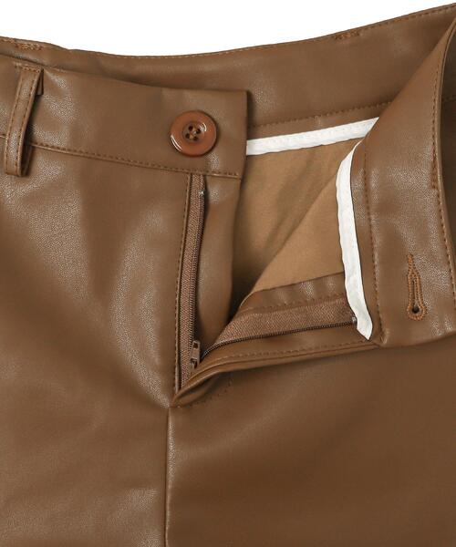 dispark（ディスパーク）の「DISPARK/PUボアショートパンツ（その他パンツ・レディース・ブラック/ブラウン・MEDIUM/SMALL）」の18枚目の写真