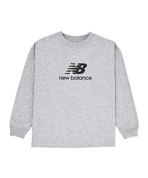 Tシャツ・カットソー New Balance UNI Flying Boston Long Sleeve Tee 5FT859 Athletics Cotton Long Sleeve - New Balance