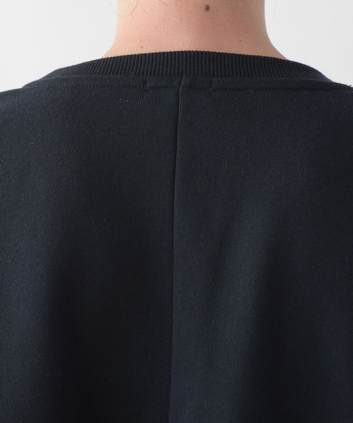 LOWRYS FARM（ローリーズファーム）の「ロゴリメイクウラケプルオーバー  288188（Tシャツ/カットソー・レディース・アイボリー/グレー/ネイビー・FREE）」の4枚目の写真