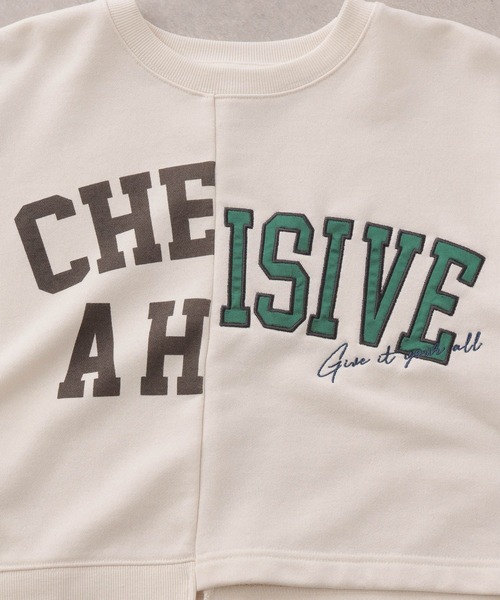 LOWRYS FARM（ローリーズファーム）の「ロゴリメイクウラケプルオーバー  288188（Tシャツ/カットソー・レディース・アイボリー/グレー/ネイビー・FREE）」の10枚目の写真