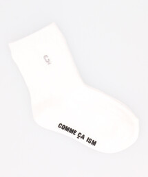 MONO COMME CA（モノコムサ）の「Cロゴ刺しゅうソックス(キッズ・ベビーサイズ)（ソックス/靴下）」