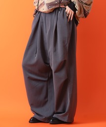 a.p.o.v.（エーピーオービー）の「a.p.o.v. ウエストドローコード＆ドレープニータックオーバーサイズスラックス（スラックス）」