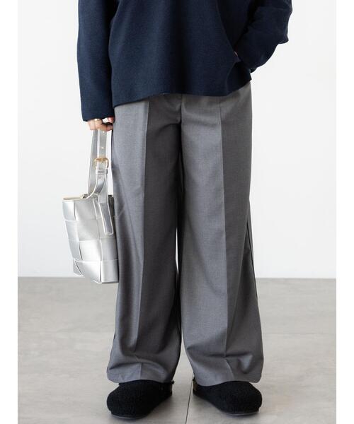 Lugnoncure(ルノンキュール)の「サイドラインパンツ(その他パンツ・レディース・ネイビー/ベージュ/グレー・F)」の22枚目の写真