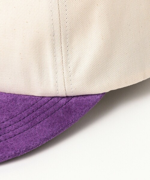 BEAMS BOY(ビームスボーイ)の「WINNER CAPS / スエード & ツイル キャップ(キャップ・レディース・ピンク/パープル・ONE SIZE)」の12枚目の写真