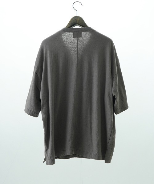 EGO TRIPPING(エゴトリッピング)の「mt9491- QUENCH ヘンリーネックTシャツ(Tシャツ/カットソー・メンズ・ホワイト/ブラック/グレー・46/48)」の19枚目の写真