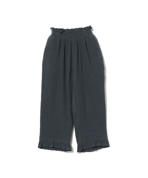 B:MING by BEAMS（ビーミングバイビームス）の「ダブルガーゼ パンツ 2025SS（100～140cm）（その他パンツ・キッズ・チャコールグレー/イエロー系その他4・130/140/100/110/120）」の7枚目の写真