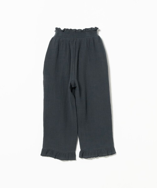 B:MING by BEAMS（ビーミングバイビームス）の「ダブルガーゼ パンツ 2025SS（100～140cm）（その他パンツ・キッズ・チャコールグレー/イエロー系その他4・130/140/100/110/120）」の8枚目の写真