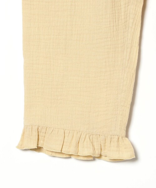B:MING by BEAMS（ビーミングバイビームス）の「ダブルガーゼ パンツ 2025SS（100～140cm）（その他パンツ・キッズ・チャコールグレー/イエロー系その他4・130/140/100/110/120）」の12枚目の写真