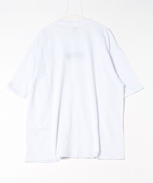 NEW ERA(ニューエラ)の「NEW ERA/ニューエラ オーバーサイズド コットン Tシャツ Slowup 半袖 Tシャツ 14410052/14410053(Tシャツ/カットソー・メンズ・ブラック/ホワイト・M/L/XL/XXL)」の3枚目の写真