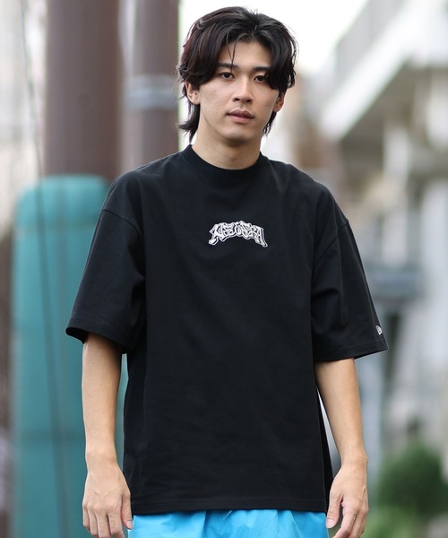 NEW ERA(ニューエラ)の「NEW ERA/ニューエラ オーバーサイズド コットン Tシャツ Slowup 半袖 Tシャツ 14410052/14410053(Tシャツ/カットソー・メンズ・ブラック/ホワイト・M/L/XL/XXL)」の11枚目の写真