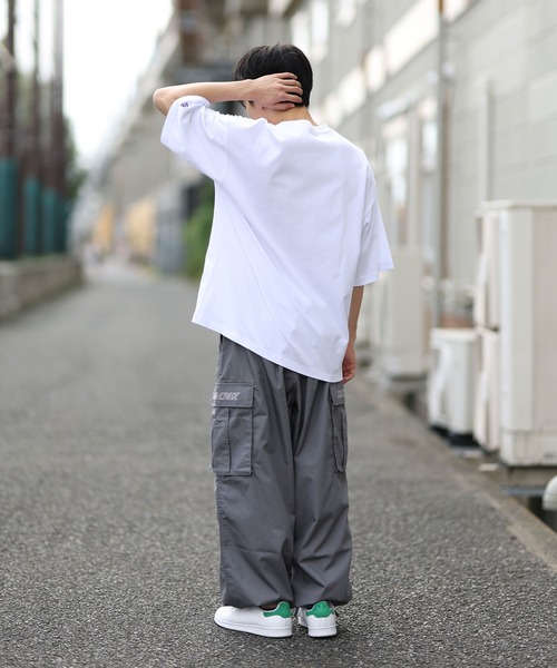 NEW ERA(ニューエラ)の「NEW ERA/ニューエラ オーバーサイズド コットン Tシャツ Slowup 半袖 Tシャツ 14410052/14410053(Tシャツ/カットソー・メンズ・ブラック/ホワイト・M/L/XL/XXL)」の8枚目の写真