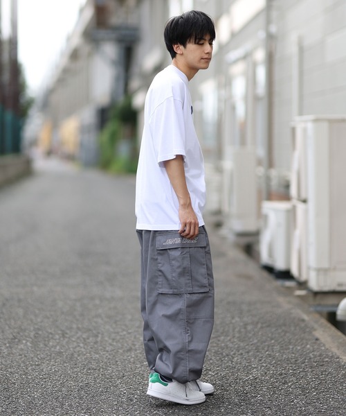 NEW ERA(ニューエラ)の「NEW ERA/ニューエラ オーバーサイズド コットン Tシャツ Slowup 半袖 Tシャツ 14410052/14410053(Tシャツ/カットソー・メンズ・ブラック/ホワイト・M/L/XL/XXL)」の9枚目の写真