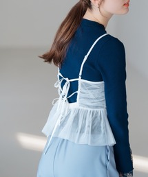 MISCH MASCH（ミッシュマッシュ）の「2025春夏新作 チュールキャミ（キャミソール）」