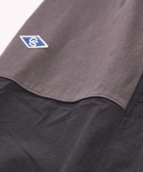 CUBE SUGAR（キューブシュガー）の「ナイロン×カットソーラインギャザースカート（スカート・レディース・スミクロ/ナチュラル/ベージュ/カーキ・M）」の17枚目の写真