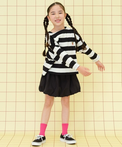 LEPSIM(レプシィム)の「【KIDS】バルーンスカート 283663(スカート・キッズ・チャコールグレー/ブラック・140/120)」の18枚目の写真