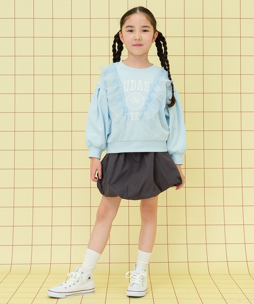 LEPSIM(レプシィム)の「【KIDS】バルーンスカート 283663(スカート・キッズ・チャコールグレー/ブラック・140/120)」の12枚目の写真