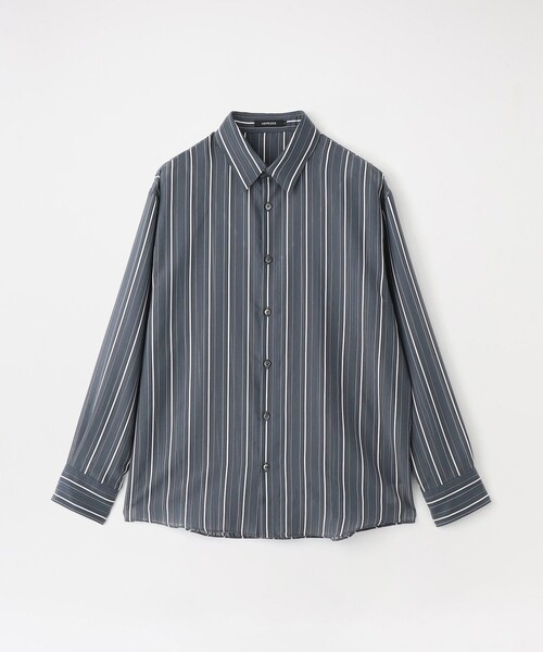 LOVELESS（ラブレス）の「シアーストライプシャツ（シャツ/ブラウス・メンズ・オフホワイト/グリーン系その他/ブルー系その他7・M/L）」の12枚目の写真