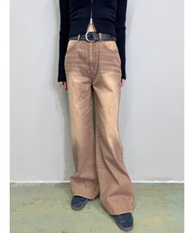 EGOIST | ヴィンテージライク加工ワイドパンツ(デニムパンツ)