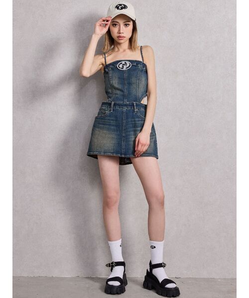 GYDA（ジェイダ）の「ボリュームソールthree pieceバックルサンダル（サンダル・レディース・ブラック・LARGE/MEDIUM/SMALL）」の3枚目の写真