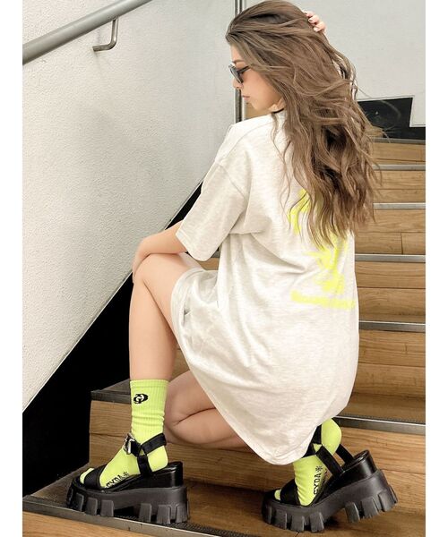 GYDA（ジェイダ）の「ボリュームソールthree pieceバックルサンダル（サンダル・レディース・ブラック・LARGE/MEDIUM/SMALL）」の9枚目の写真