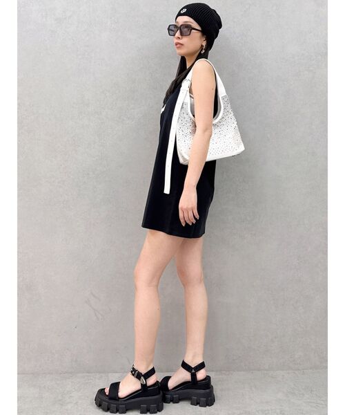 GYDA（ジェイダ）の「ボリュームソールthree pieceバックルサンダル（サンダル・レディース・ブラック・LARGE/MEDIUM/SMALL）」の10枚目の写真