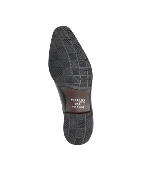 MODELLO(モデロ)の「【GORE-TEX】モデロ MODELLO ゴアテックス搭載 内羽根ストレートチップ・ビジネスシューズ DM2801G(ドレスシューズ・メンズ・ダークブラウン/ブラック・24.5cm/25cm/25.5cm/26cm/26.5cm/27cm)」の12枚目の写真