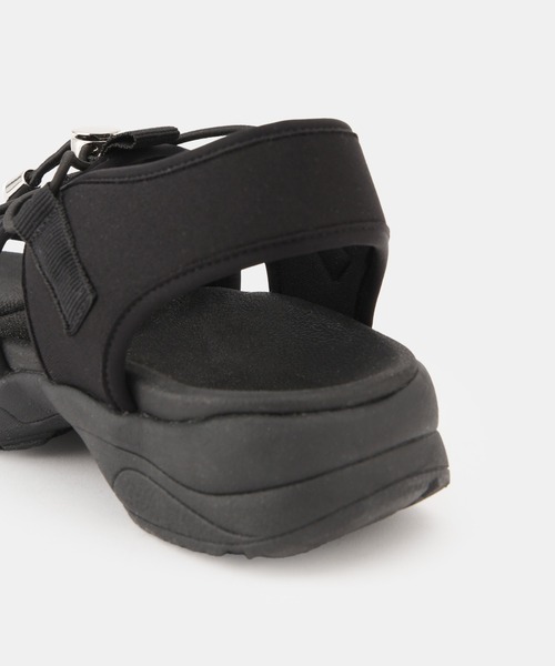 ROPE' PICNIC（ロペピクニック）の「【KIDS/キッズ】アジャスタースピンドルスニーカーサンダル/リンクコーデ（サンダル・キッズ・キナリ/ブラック・22/21/20/19）」の10枚目の写真