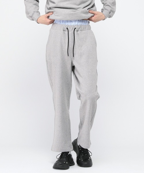 ALAND(エーランド)の「【UNISEX】ALAND/トランクレイヤードパンツ(スウェットパンツ・レディース・グレー/ネイビー・FREE)」の19枚目の写真