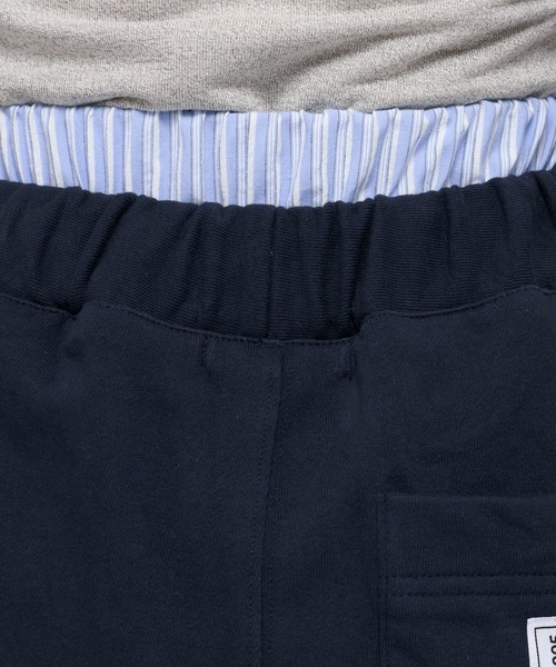 ALAND(エーランド)の「【UNISEX】ALAND/トランクレイヤードパンツ(スウェットパンツ・レディース・グレー/ネイビー・FREE)」の8枚目の写真