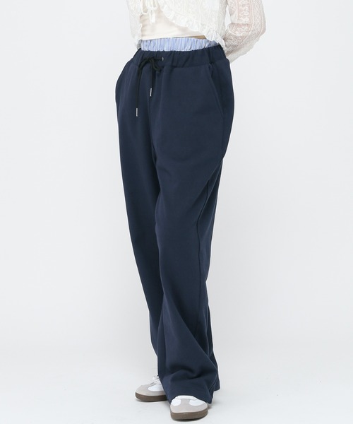 ALAND(エーランド)の「【UNISEX】ALAND/トランクレイヤードパンツ(スウェットパンツ・レディース・グレー/ネイビー・FREE)」の16枚目の写真