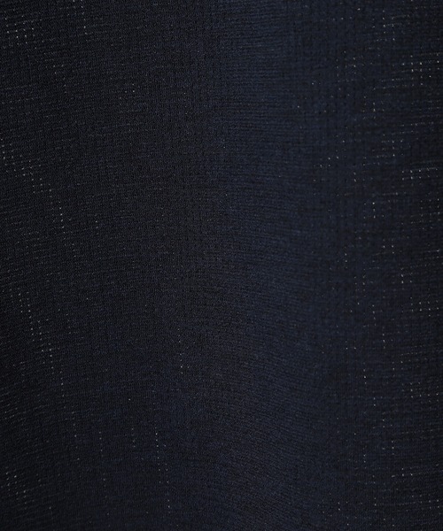 MEN'S BIGI(メンズビギ)の「【COLE HAAN/コール ハーン】別注 メッシュジャージ素材ポロシャツ<吸水速乾><2WAYストレッチ>(ポロシャツ・メンズ・グレー/ブルー/ネイビー・01/02/03/04)」の18枚目の写真