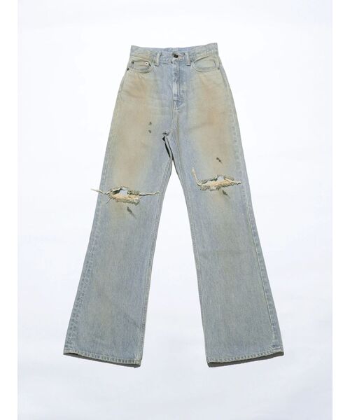 VEQUM（VEQUM）の「【VEQUM】BECK FULL FLARE JEANS（デニムパンツ・レディース・ライトブルー・26/25/24）」の11枚目の写真