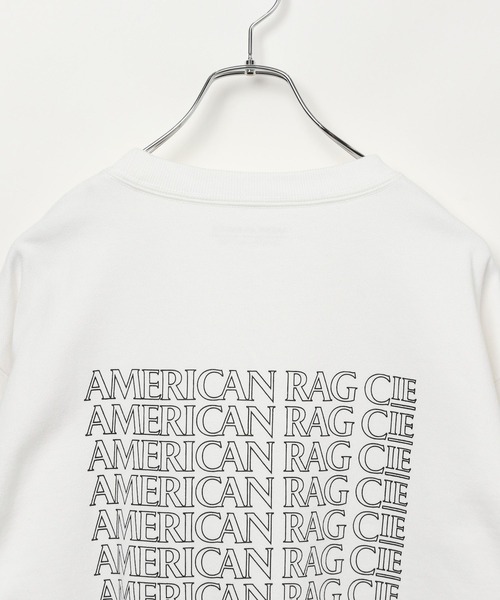 AMERICAN RAG CIE（アメリカンラグシー）の「【AMERICAN RAG CIE】裏毛スウェット（ユニセックス）（スウェット・レディース・ライトグレー/ホワイト・LARGE/MEDIUM）」の19枚目の写真